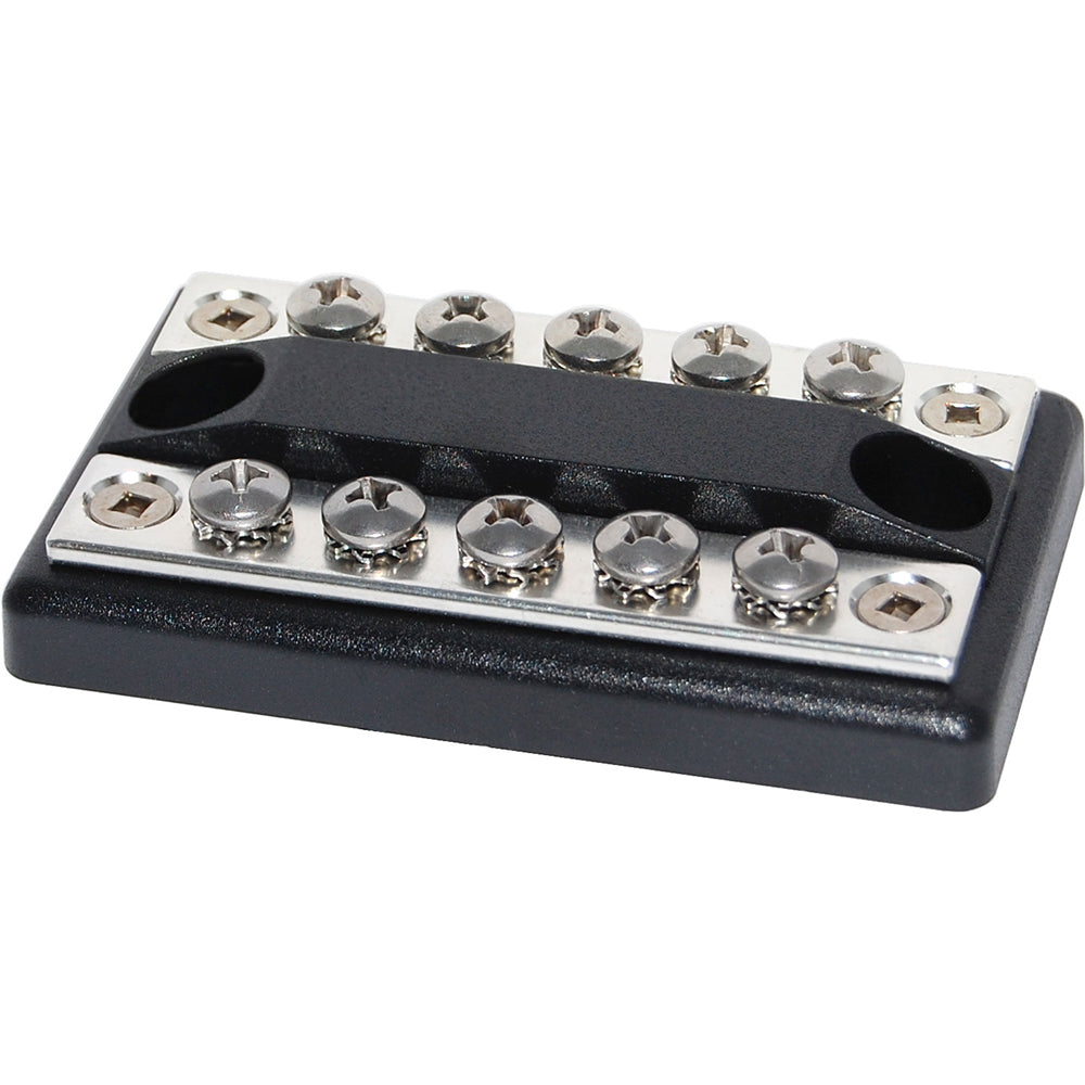 Blue Sea 2701 DualBus 100 Ampere Common BusBars 5 x 8-32 Screw Terminal [2701] Blue Sea Systems