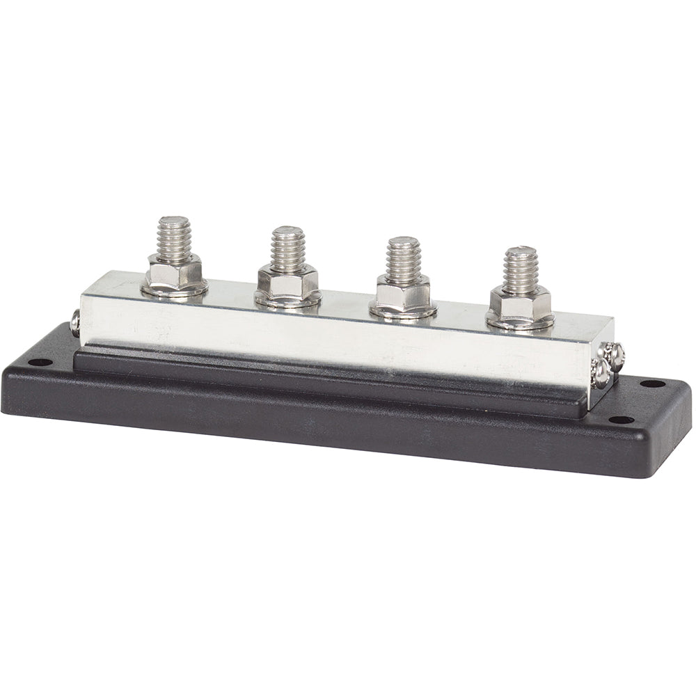 Blue Sea 2104 PowerBar 600AMP Cable Connector 4 x 3/8 16 Stud Terminal [2104] Blue Sea Systems