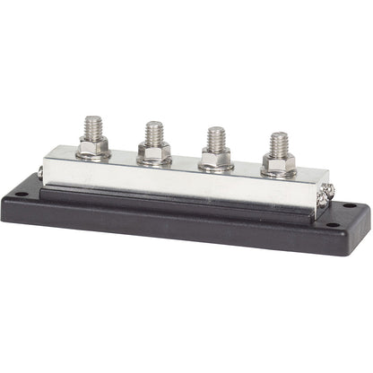 Blue Sea 2104 PowerBar 600AMP Cable Connector 4 x 3/8 16 Stud Terminal [2104] Blue Sea Systems
