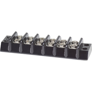 Blue Sea 2506 Terminal Block 30AMP - 6 Circuit [2506] Blue Sea Systems