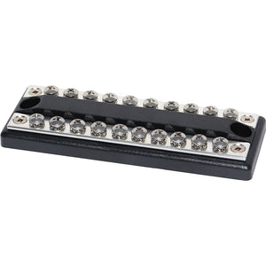 Blue Sea 2702 DualBus 100AMP Common BusBar 10 x 8-32 Screw Terminal [2702] Blue Sea Systems