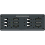 Blue Sea 8097 AC 6 Position Toggle Circuit Breaker Panel - White Switches [8097] Blue Sea Systems