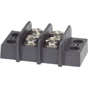 Blue Sea 2402 Terminal Black 20AMP - 2 Circuit [2402] Blue Sea Systems