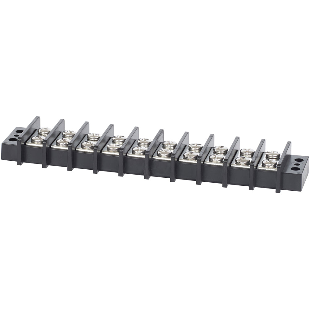 Blue Sea 2610 Terminal Block 65AMP - 10 Circuit [2610] Blue Sea Systems