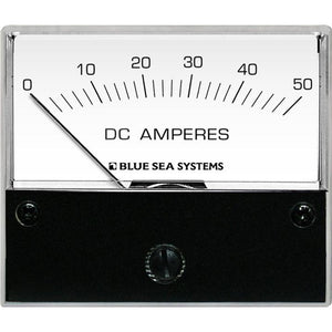 Blue Sea 8022 DC Analog Ammeter - 2-3/4 Face, 0-50 AMP DC [8022] - BuoyMart.com  Meters & Monitoring Blue Sea Systems