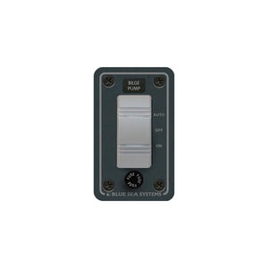 Blue Sea 8263 Contura Single Bilge Pump Control Panel [8263] - BuoyMart.com  Switches & Accessories Blue Sea Systems