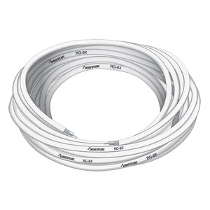 Shakespeare 4078-50 50' RG-8X  Low Loss Coax Cable [4078-50] - BuoyMart.com  Wire Shakespeare