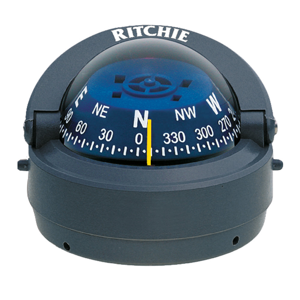Ritchie S-53G Explorer Compass - Surface Mount - Gray [S-53G] - BuoyMart.com  Compasses Ritchie