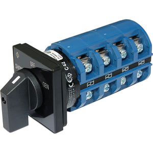 Blue Sea 9093 Switch AC 120 + 120/240VAC  OFF+2 Positions [9093] - BuoyMart.com  Switches & Accessories Blue Sea Systems