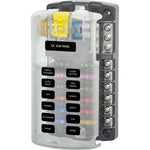 Blue Sea 5026 ST Blade Fuse Block w/Cover - 12 Circuit w/Negative Bus [5026] - BuoyMart.com  Circuit Breakers Blue Sea Systems