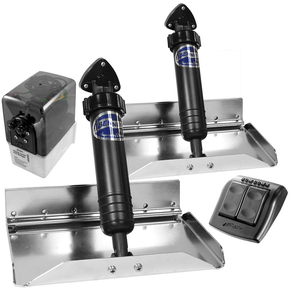Bennett Trim Tab 12" x 9" Sport Tab System [ST9] - BuoyMart.com  Trim Tabs Bennett Marine