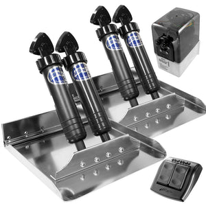 Bennett Trim Tab 12" x 12" Sport Tab System [ST12] - BuoyMart.com  Trim Tabs Bennett Marine