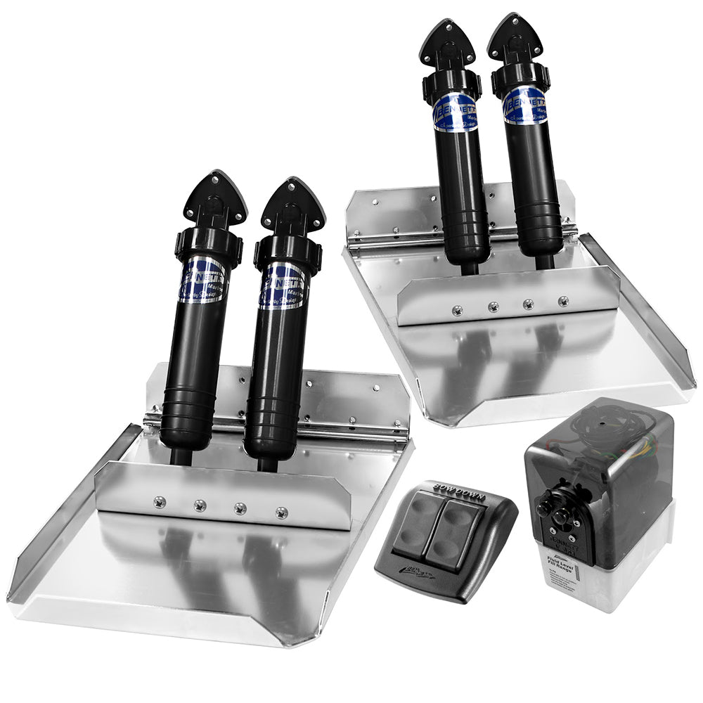 Bennett Trim Tab 12" x 16" Sport Tab System [ST16] - BuoyMart.com  Trim Tabs Bennett Marine