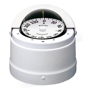 Ritchie DNW-200 Navigator Compass - Binnacle Mount - White [DNW-200] - BuoyMart.com  Compasses Ritchie