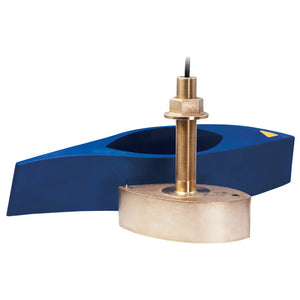 Furuno 526T-HDD Bronze Broadband Thru-Hull Transducer w/Temp, Built-In Diplexer & Hi-Speed Fairing Block 1kW (10-Pin) [526TID-HDD] - BuoyMart.com  Transducers Furuno