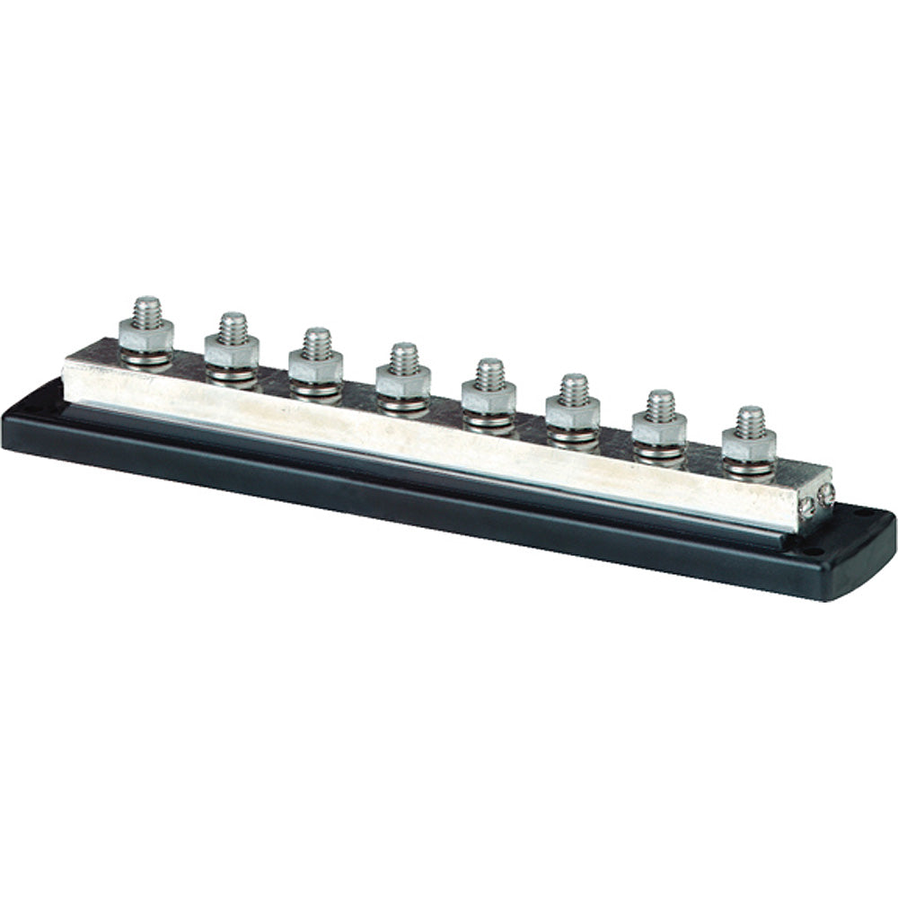 Blue Sea 2107 PowerBar 600AMP Cable Connector - 8 x 3/8" 16 Stud Terminal [2107] - BuoyMart.com  Busbars, Connectors & Insulators Blue Sea Systems