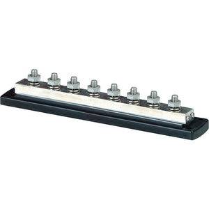 Blue Sea 2107 PowerBar 600AMP Cable Connector - 8 x 3/8" 16 Stud Terminal [2107] - BuoyMart.com  Busbars, Connectors & Insulators Blue Sea Systems
