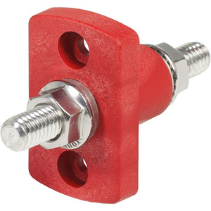 Blue Sea 2202 Red Terminal Feed Through Connectors [2202] - BuoyMart.com  Busbars, Connectors & Insulators Blue Sea Systems