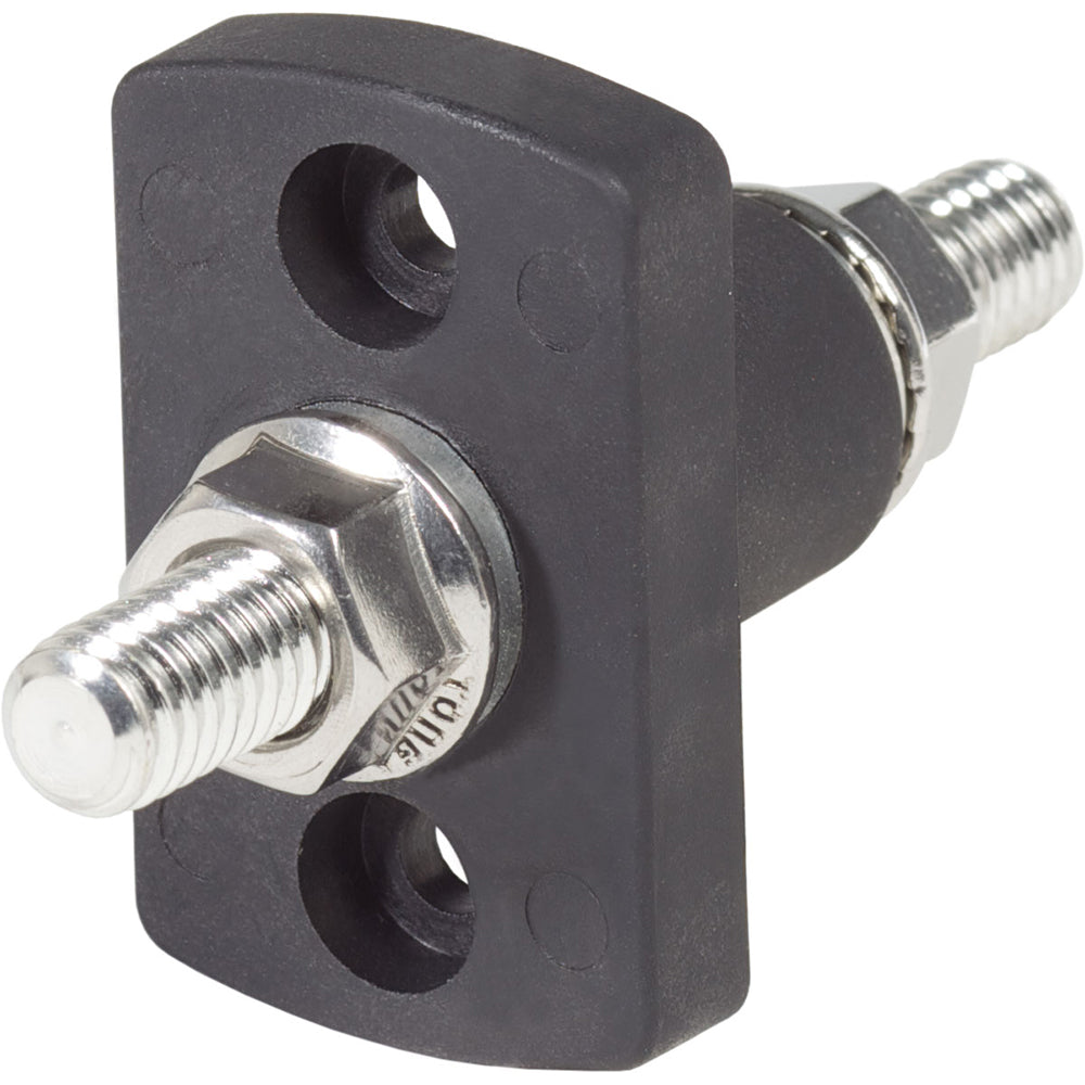 Blue Sea 2203 Black Terminal Feed Through Connector [2203] - BuoyMart.com  Busbars, Connectors & Insulators Blue Sea Systems