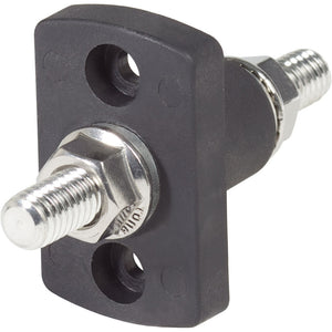 Blue Sea 2203 Black Terminal Feed Through Connector [2203] - BuoyMart.com  Busbars, Connectors & Insulators Blue Sea Systems