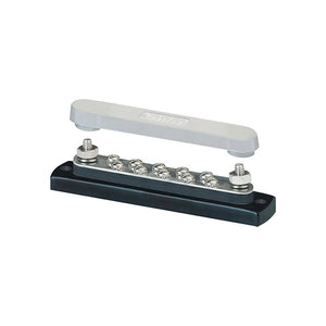 Blue Sea 2300 150AMP Common BusBar 10 x #8-32 Screw Terminal w/Cover [2300] - BuoyMart.com  Busbars, Connectors & Insulators Blue Sea Systems