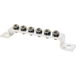 Blue Sea 2306 MiniBus 100AMP Common BusBar Grounding BusBar 6 x 8-32 Screw Terminal [2306] - BuoyMart.com  Busbars, Connectors & Insulators Blue Sea Systems