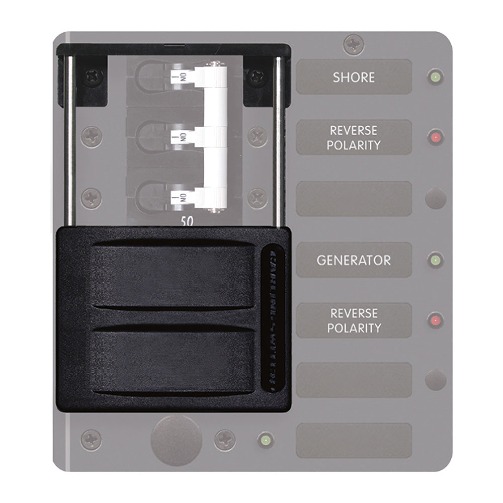 Blue Sea 4131 Lockout Slide 2 Position 3 Pole C-Series [4131] - BuoyMart.com  Switches & Accessories Blue Sea Systems