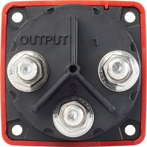 Blue Sea 6007 m-Series (Mini) Battery Switch Selector Four Position Red [6007] - BuoyMart.com  Battery Management Blue Sea Systems