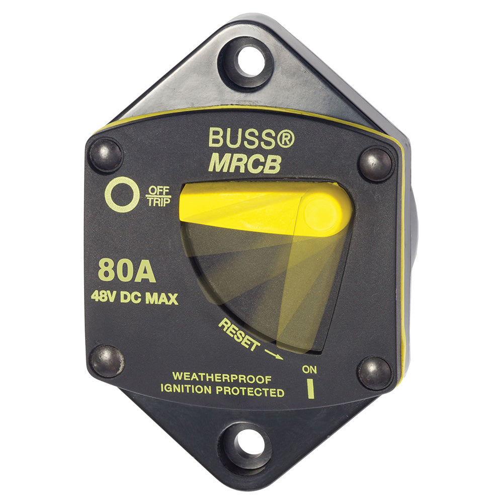 Blue Sea 7042 187-Series Circuit Breaker - Panel Mount 80A [7042] - BuoyMart.com  Circuit Breakers Blue Sea Systems