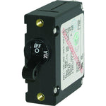 Blue Sea 7212 AC / DC Single Pole Magnetic World Circuit Breaker  -  20 Amp [7212] - BuoyMart.com  Circuit Breakers Blue Sea Systems