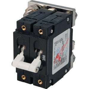 Blue Sea 7269 200A Double Pole Circuit Breaker [7269] - BuoyMart.com  Circuit Breakers Blue Sea Systems