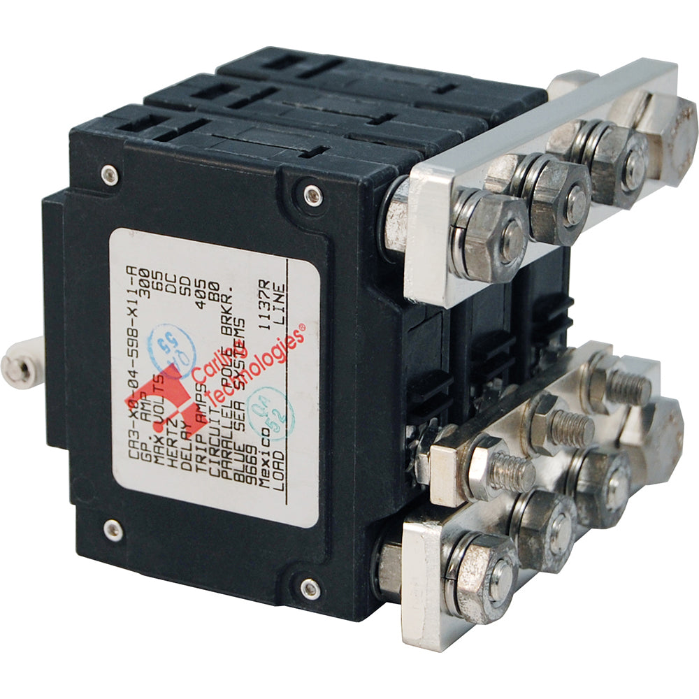 Blue Sea 7271 300A C-Series Triple Pole Toggle DC Circuit Breaker [7271] - BuoyMart.com  Circuit Breakers Blue Sea Systems