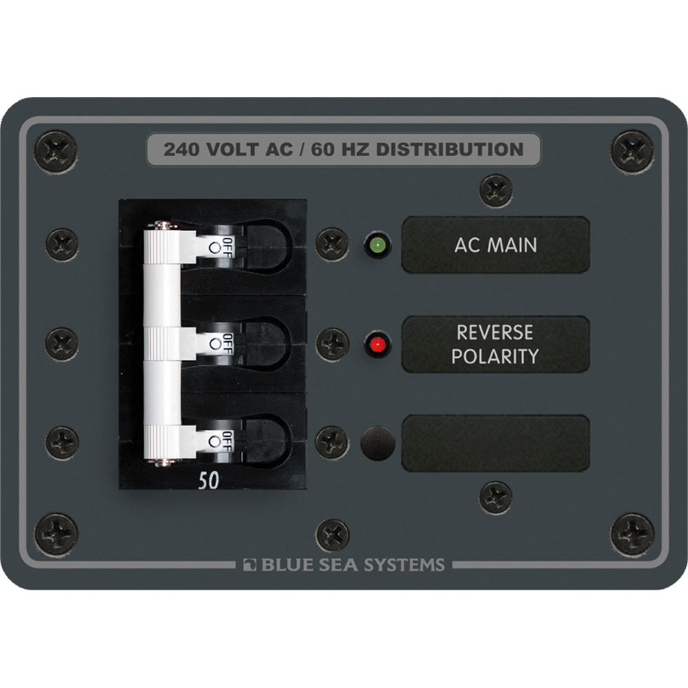 Blue Sea 7372 AC Main Only [7372] - BuoyMart.com  Electrical Panels Blue Sea Systems
