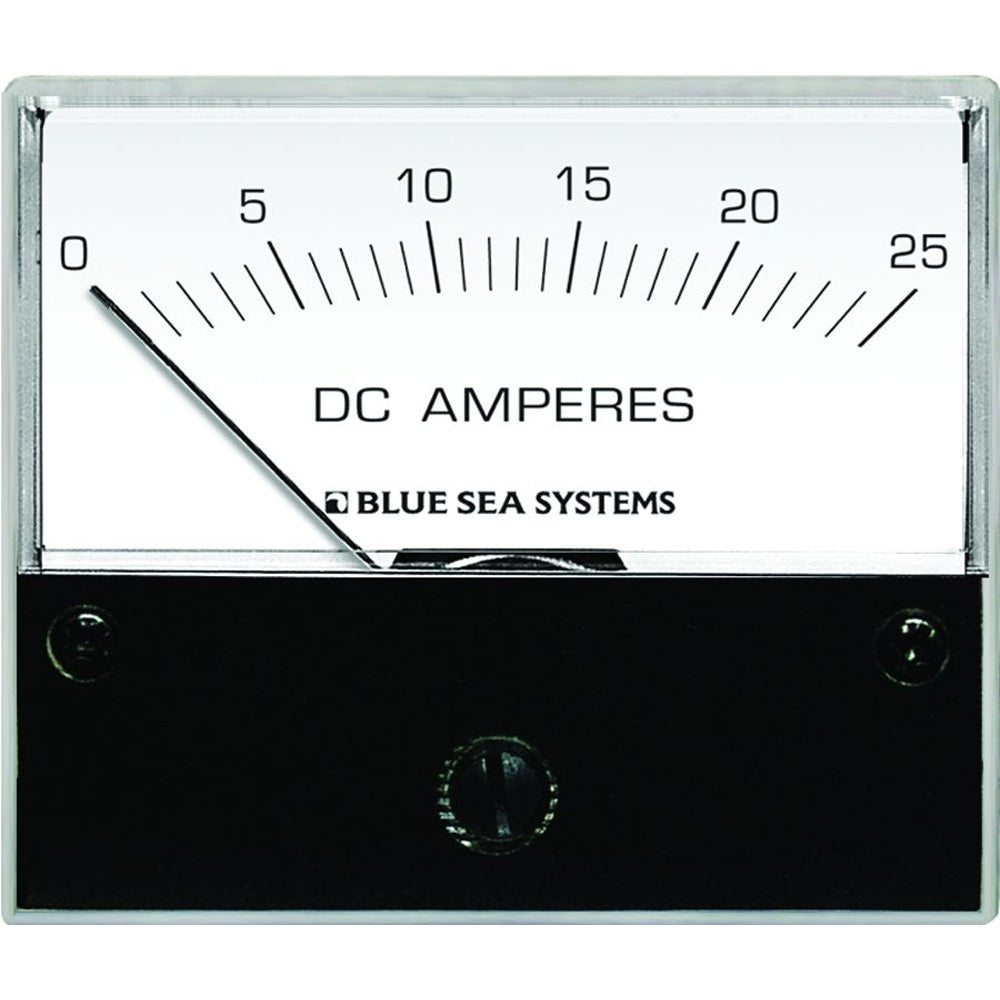 Blue Sea 8005 DC Analog Ammeter - 2-3/4" Face, 0-25 Amperes DC [8005] - BuoyMart.com  Meters & Monitoring Blue Sea Systems