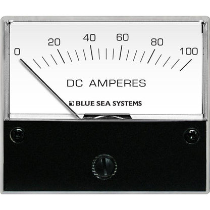 Blue Sea 8017 DC Analog Ammeter - 2-3/4" Face, 0-100 Amperes DC [8017] - BuoyMart.com  Meters & Monitoring Blue Sea Systems
