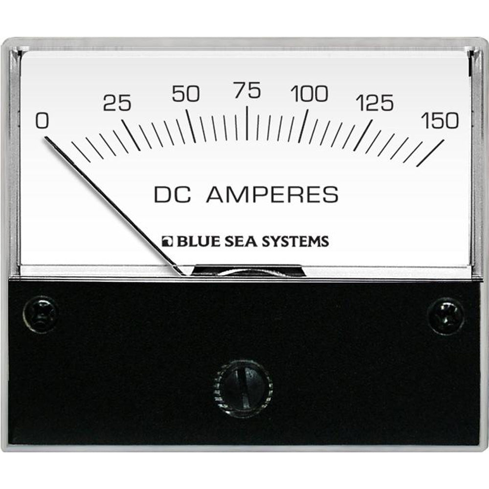 Blue Sea 8018 DC Analog Ammeter - 2-3/4" Face, 0-150 Amperes DC [8018] - BuoyMart.com  Meters & Monitoring Blue Sea Systems