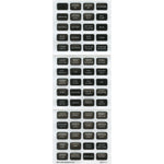 Blue Sea 8214 Black Small Format Label Kit - 60 Labels [8214] - BuoyMart.com  Switches & Accessories Blue Sea Systems