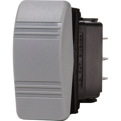 Blue Sea 8231 Water Resistant Contura III Switch - OFF-(ON) - Grey [8231] - BuoyMart.com  Switches & Accessories Blue Sea Systems