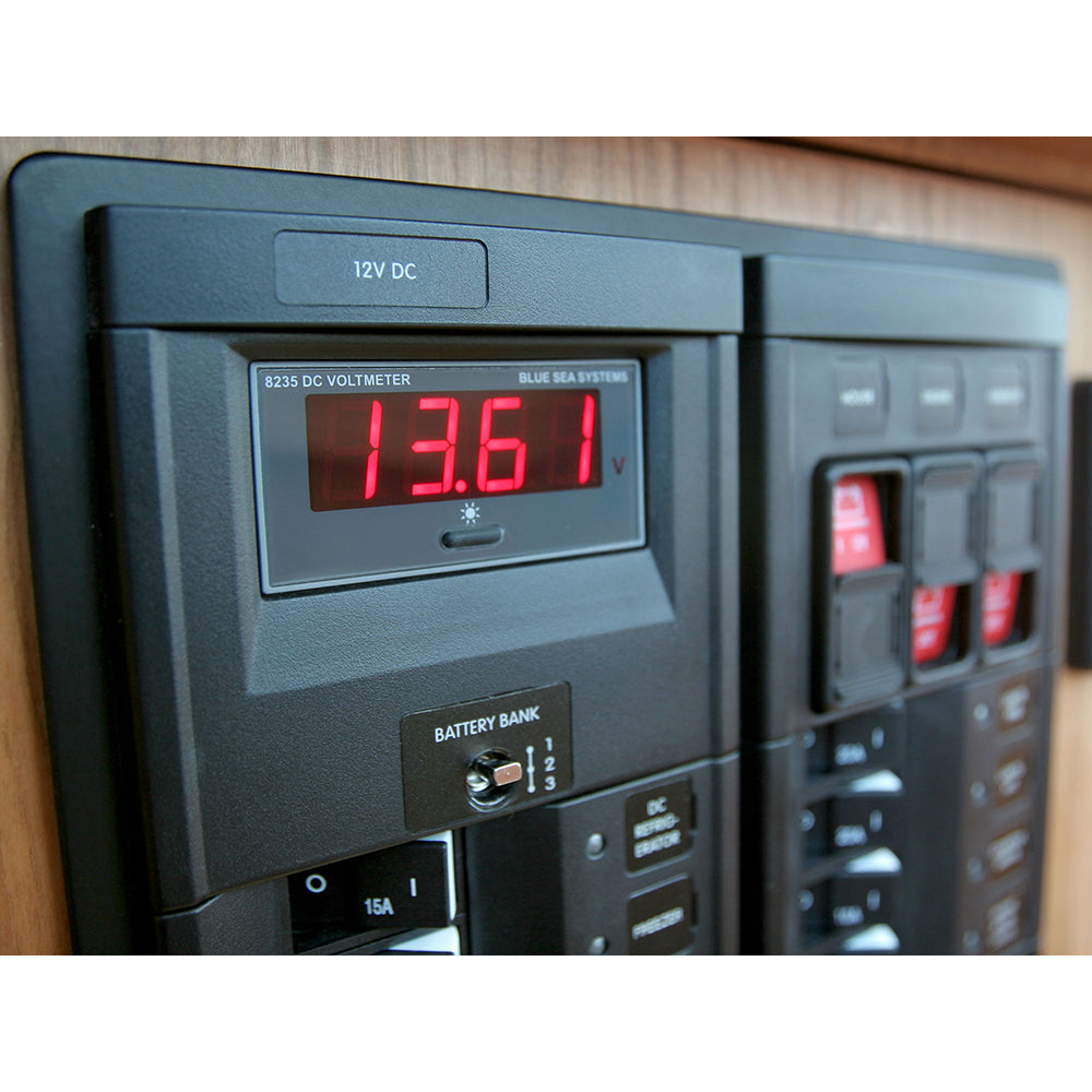 Blue Sea 8235 DC Digital Voltmeter [8235] - BuoyMart.com  Meters & Monitoring Blue Sea Systems
