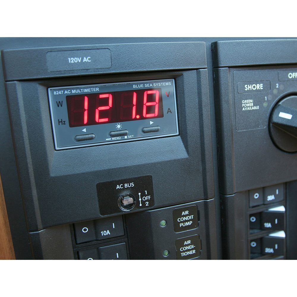 Blue Sea 8247 AC Digital Multimeter with Alarm [8247] - BuoyMart.com  Meters & Monitoring Blue Sea Systems
