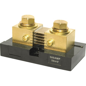 Blue Sea 8255 Digital Meter Shunt 500A/50mV [8255] - BuoyMart.com  Meters & Monitoring Blue Sea Systems