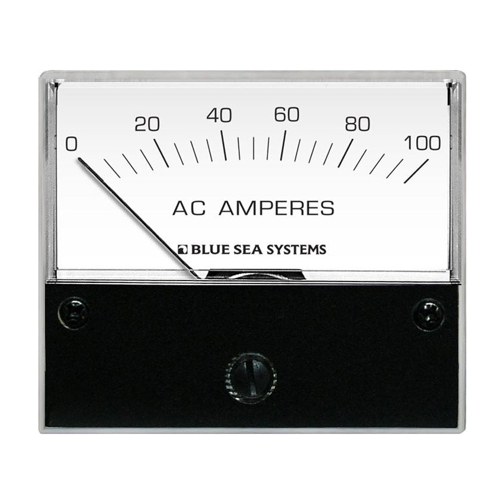 Blue Sea 8258 AC Analog Ammeter - 2-3/4" Face, 0-100 Amperes AC [8258] - BuoyMart.com  Meters & Monitoring Blue Sea Systems