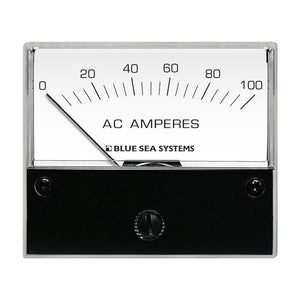 Blue Sea 8258 AC Analog Ammeter - 2-3/4" Face, 0-100 Amperes AC [8258] - BuoyMart.com  Meters & Monitoring Blue Sea Systems