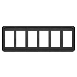 Blue Sea 8260 6 Position Contura Switch Mounting Panels [8260] - BuoyMart.com  Switches & Accessories Blue Sea Systems