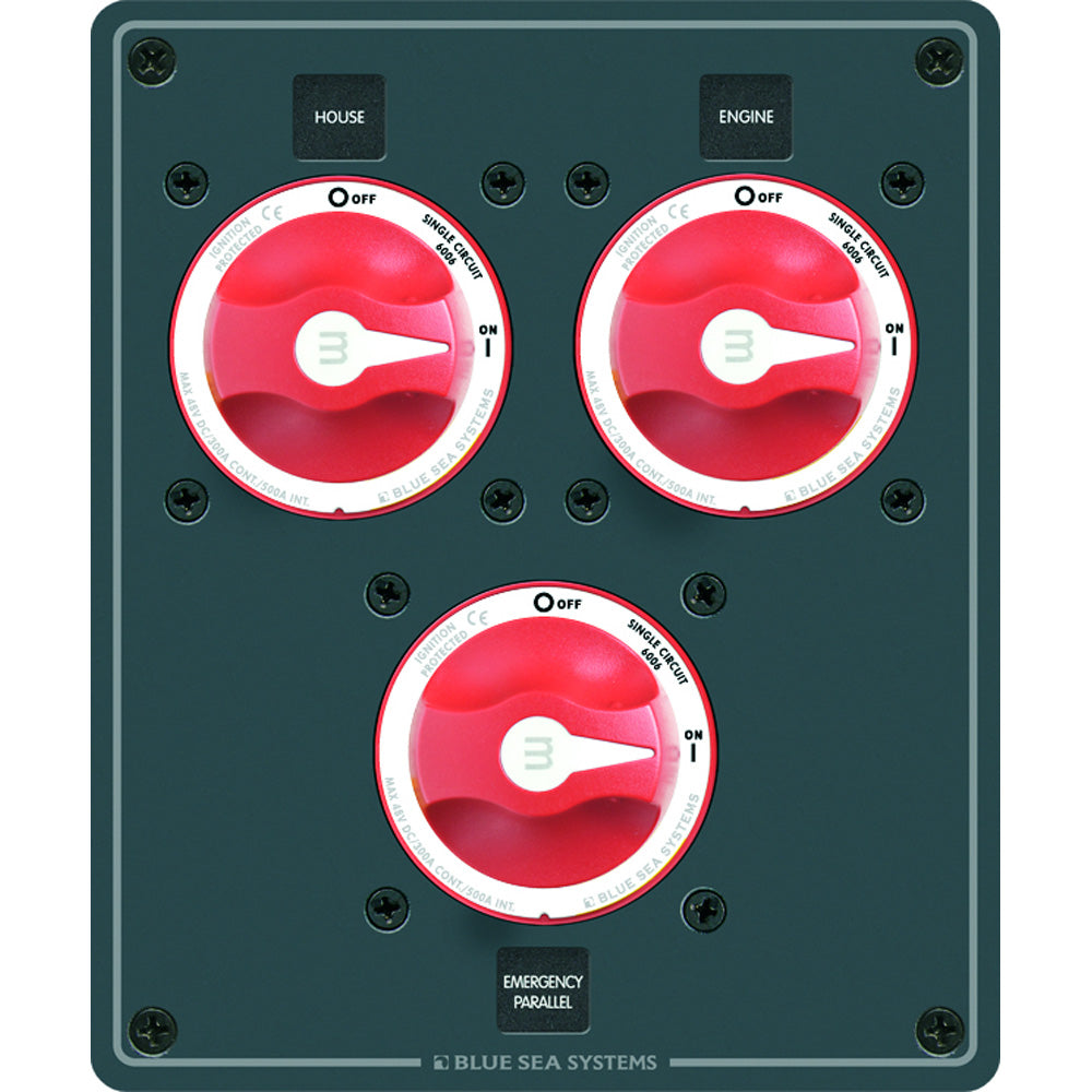 Blue Sea 8280 Single Circuit 3 On/OFF [8280] - BuoyMart.com  Battery Management Blue Sea Systems