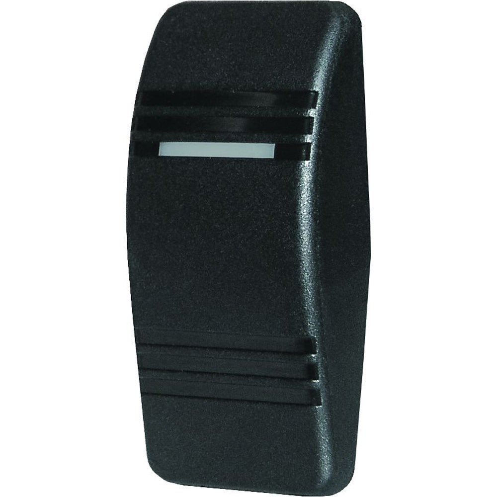 Blue Sea 8294 Contura Switch Actuator - Black - Single Lens [8294] - BuoyMart.com  Switches & Accessories Blue Sea Systems