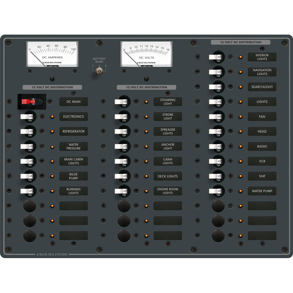 Blue Sea 8382 DC Main + 35 Positions [8382] - BuoyMart.com  Electrical Panels Blue Sea Systems
