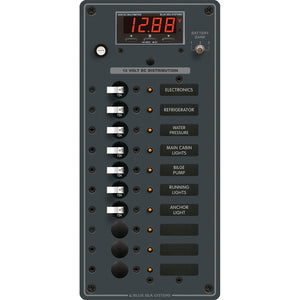 Blue Sea 8402 DC 10 Position w/Multi-Function Meter [8402] - BuoyMart.com  Electrical Panels Blue Sea Systems