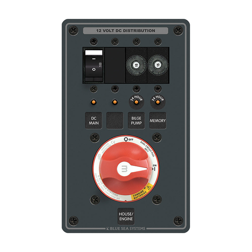 Blue Sea 8686 Dual-Battery m-Series, Dual Circuit Plus [8686] - BuoyMart.com  Battery Management Blue Sea Systems