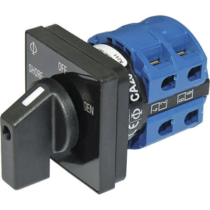 Blue Sea 9009 Switch, AC 120VAC 32A OFF +2 Position [9009] - BuoyMart.com  Switches & Accessories Blue Sea Systems